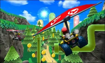 Mario Kart 7 (Japan) screen shot game playing